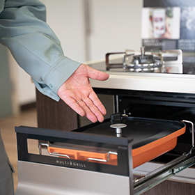 ガス機器の販売