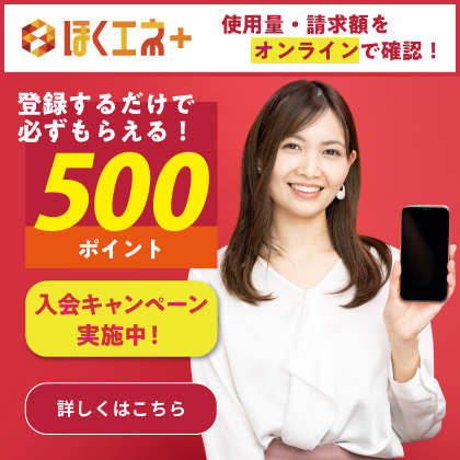ほくエネ+（プラス）