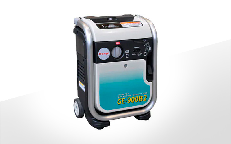 未使用 Denyo GE-900B2 ポータブル発電機 ポータブルガス発電機（GE-900B2） | hokusingas