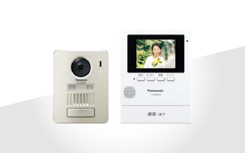 モニター壁掛け式ワイヤレステレビドアホン